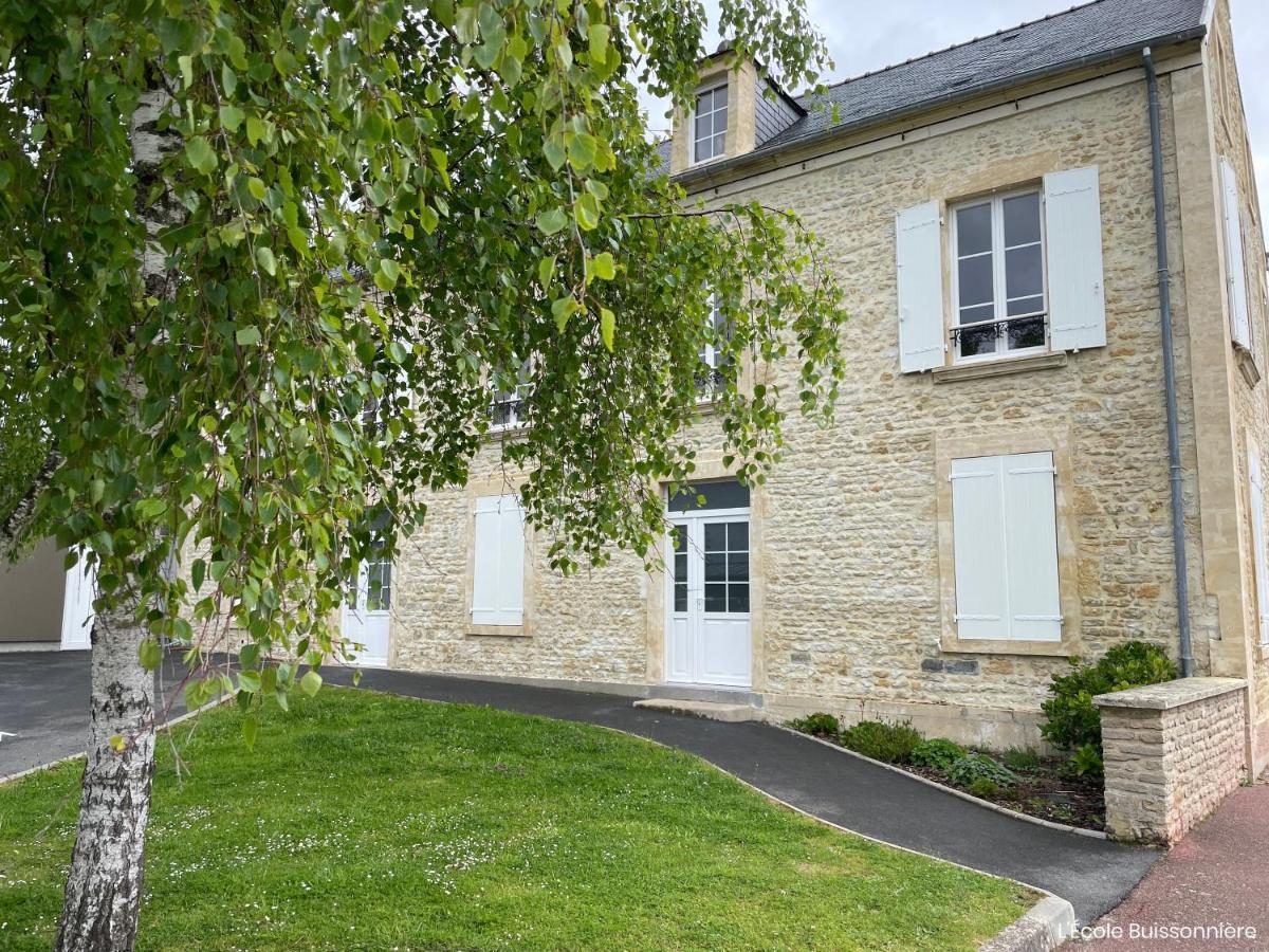 Апартаменты L'Ecole Buissonniere Saint-Vigor-le-Grand Экстерьер фото