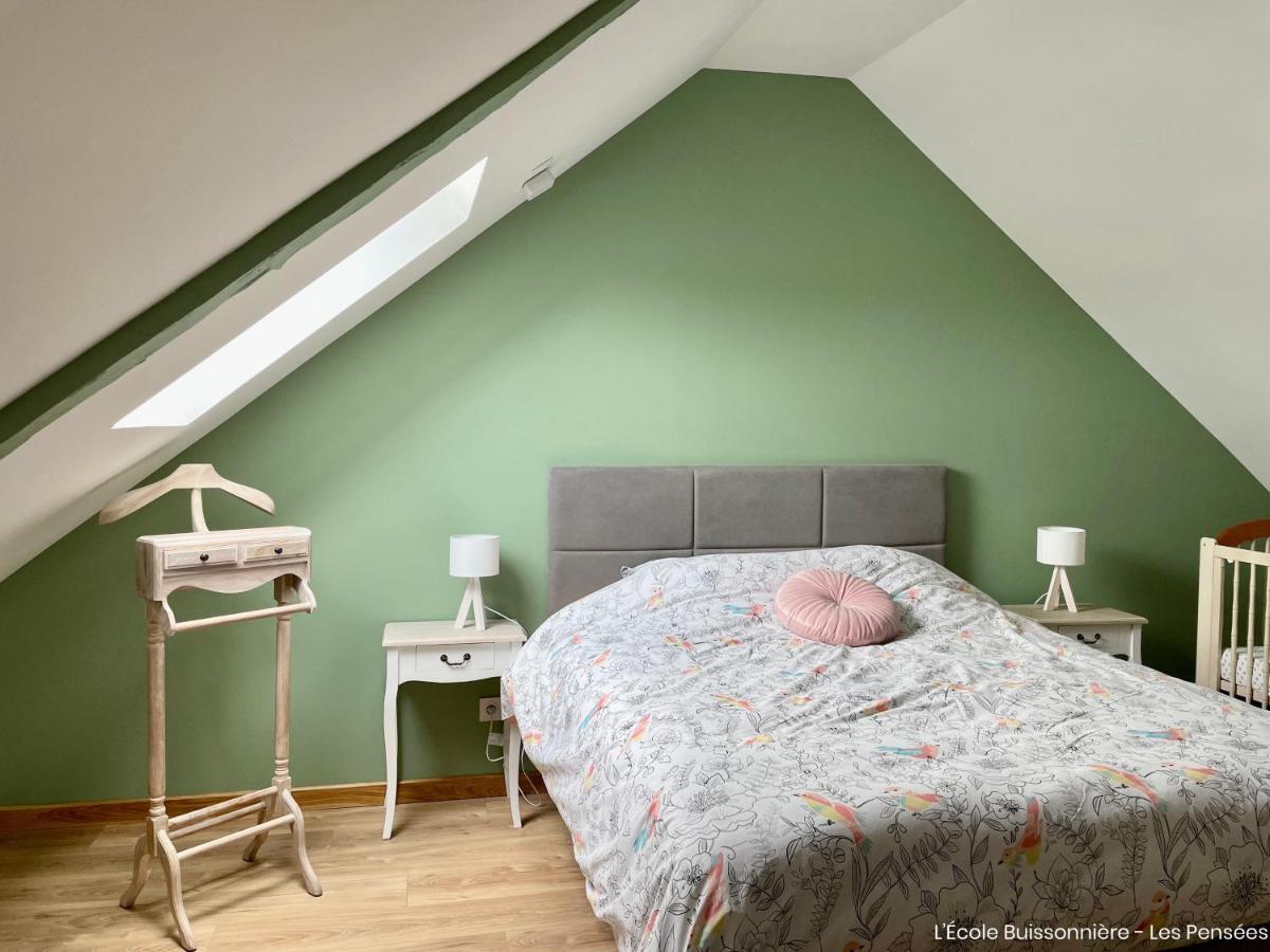 Апартаменты L'Ecole Buissonniere Saint-Vigor-le-Grand Экстерьер фото